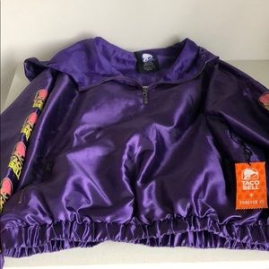 Taco Bell zip front hoodie
